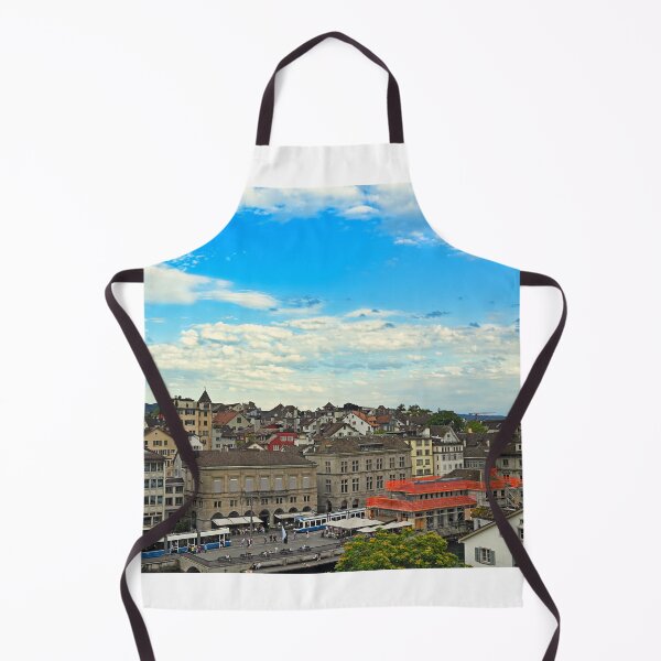 Item preview, Zurich city center with Grossmunster churh ,Switzerland designed and sold by goceris.
