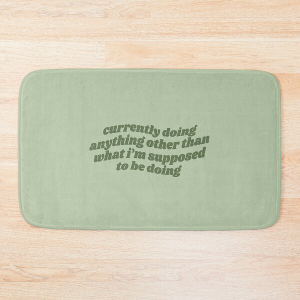 Item preview, Productive procrastination - green quote designed and sold by Cre8iveCat.