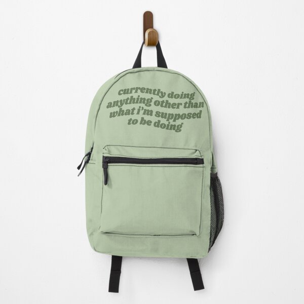 Item preview, Productive procrastination - green quote designed and sold by Cre8iveCat.