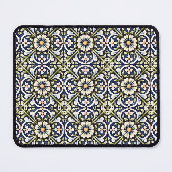 Item preview, Dutch Ceramic Tile Pattern designed and sold by Angry Swan Designs.