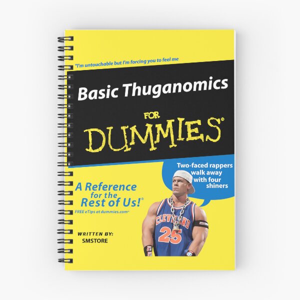 Item preview, Basic Thuganomics For Dummies  Book Cover designed and sold by SMStore.
