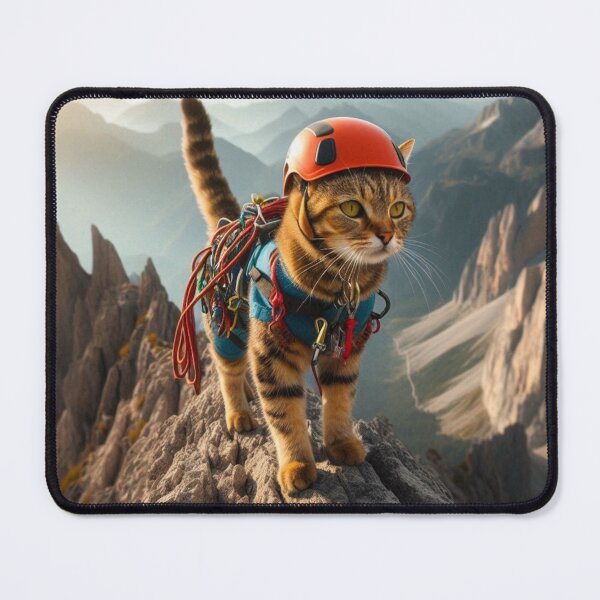 Item preview, Oh lawd he treading - Alpine Adventure Cat designed and sold by ArtDesignMC.