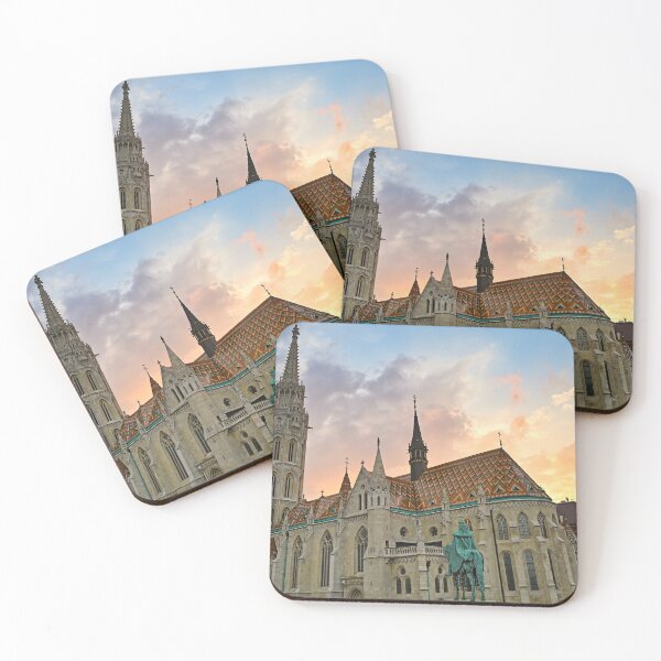 Item preview, The Matthias church in sunset, Budapest Hungary designed and sold by goceris.