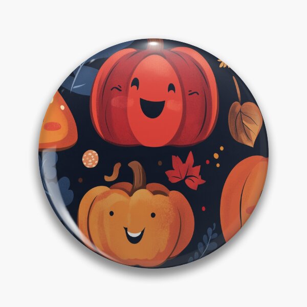 Item preview, Colourful Cute Kawaii Autumn Characters in vibrant colours designed and sold by BeatnikBuddha.
