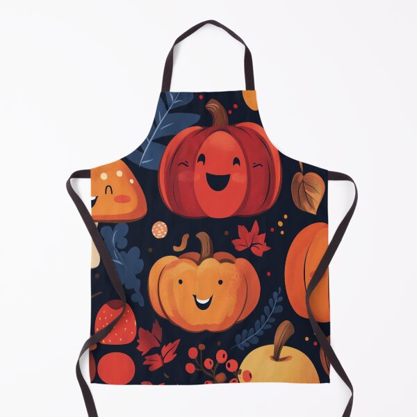 Item preview, Colourful Cute Kawaii Autumn Characters in vibrant colours designed and sold by BeatnikBuddha.