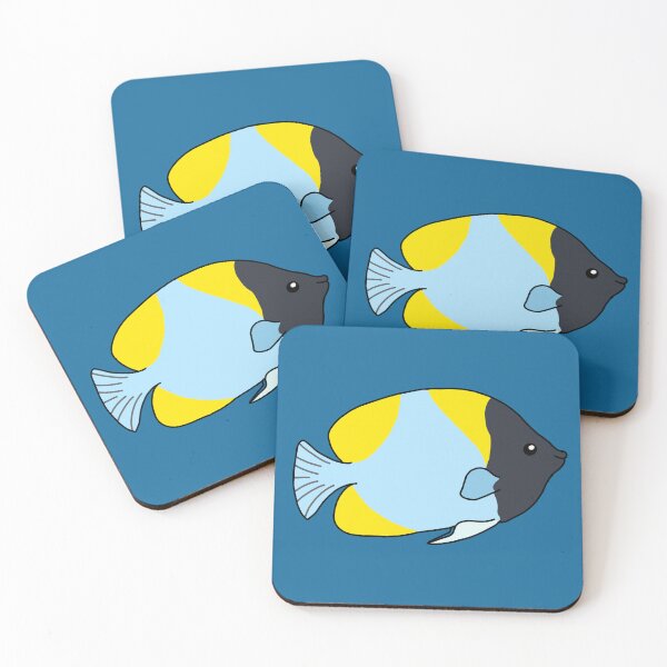 Item preview, Pyramid Butterfly Fish designed and sold by Leapingdoe.
