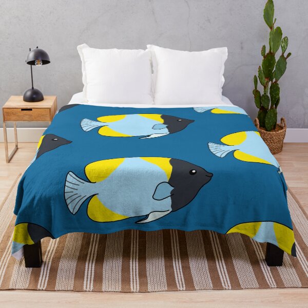 Item preview, Pyramid Butterfly Fish designed and sold by Leapingdoe.