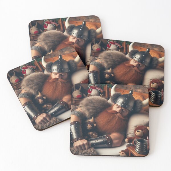 Item preview, Viking at Rest: A Warrior's Slumber designed and sold by Peter-Pan-S.