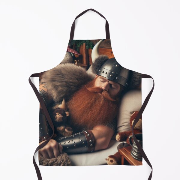 Item preview, Viking at Rest: A Warrior's Slumber designed and sold by Peter-Pan-S.