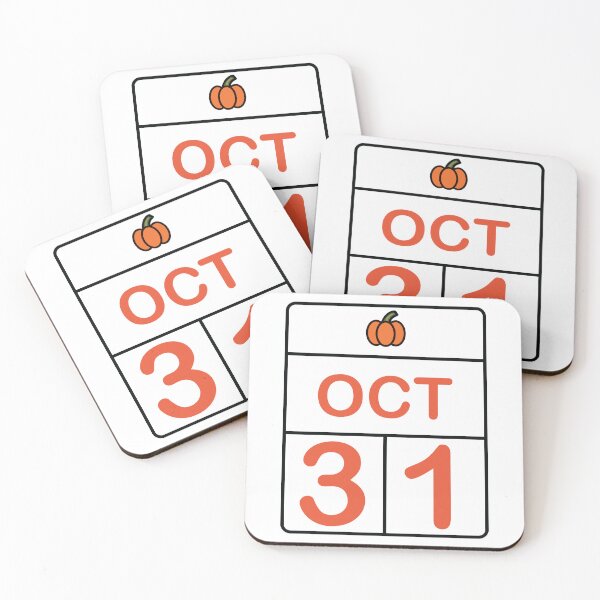 Item preview, Halloween Day Calendar 2024 designed and sold by ThreeftlyPicks.