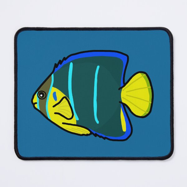 Item preview, Queen Angelfish designed and sold by Leapingdoe.