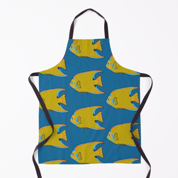 Item preview, Golden Queen Angelfish designed and sold by Leapingdoe.