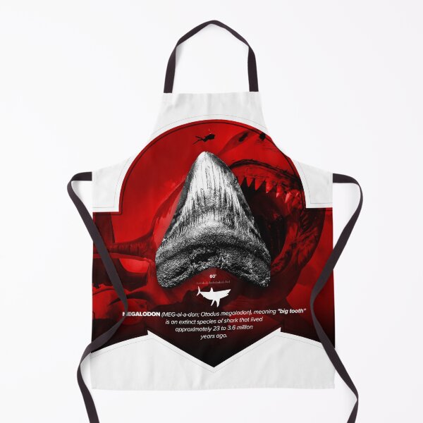 Item preview, Megalodon Graphic Tooth T-shirt designed and sold by PAULKOJO72.