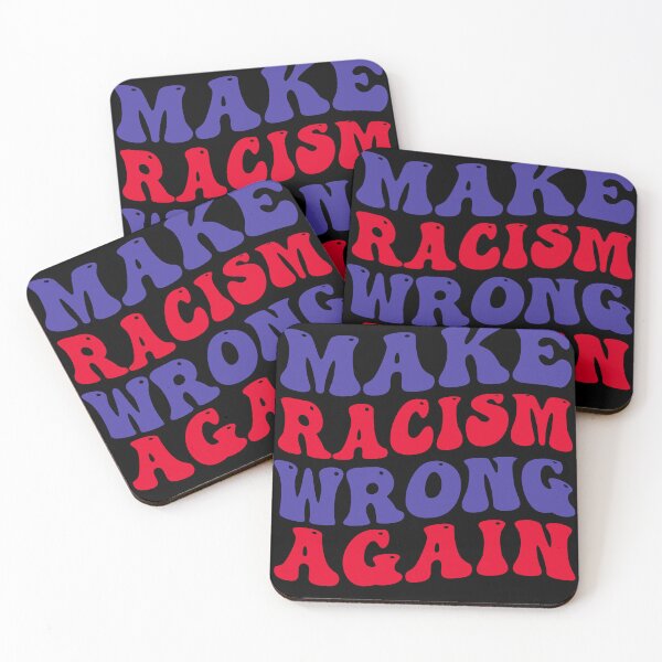 Item preview, Make Racism Wrong Again designed and sold by TeeFleet Noble.