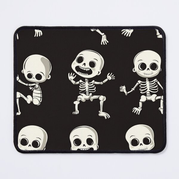 Item preview, Dancing Skeleton Pattern designed and sold by mittie101.