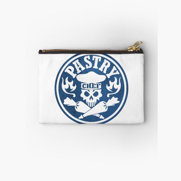 Item preview, Pastry Chef Skull Logo Blue designed and sold by sdesiata.