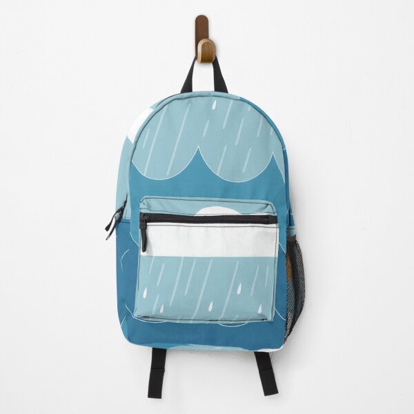 Item preview, A design of Waves under a rainy sky, with raindrops adding texture to it. designed and sold by HEMRO.