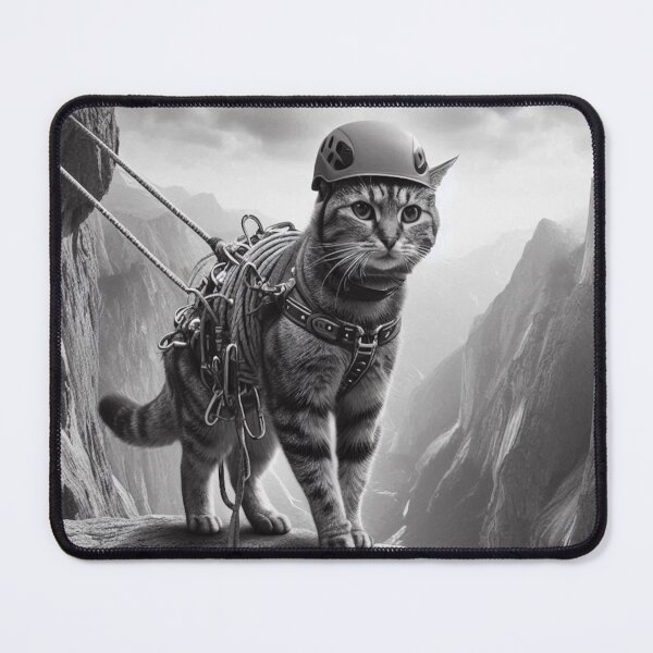 Item preview, Oh lawd he treading - Alpine Adventure Cat designed and sold by ArtDesignMC.