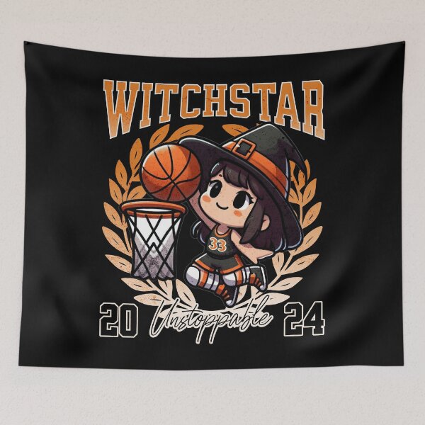 Item preview, UNSTOPPABLE BASKETBALL PLAYER WITCH designed and sold by justyna-s28.