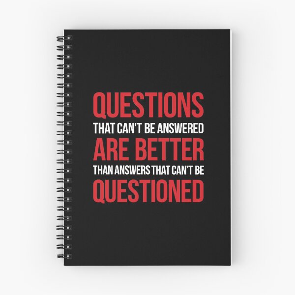 Item preview, Questions that can't be answered designed and sold by w1ckerman.