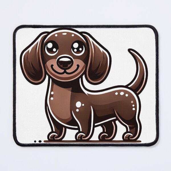 Item preview, Choco Pup: The Happy Dachshund designed and sold by petdoglovers.
