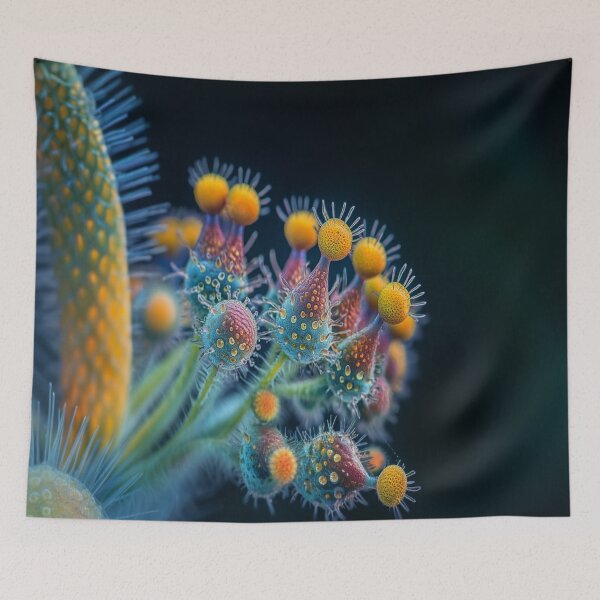Item preview, Vibrant Mold Spore Close-Up designed and sold by mittie101.