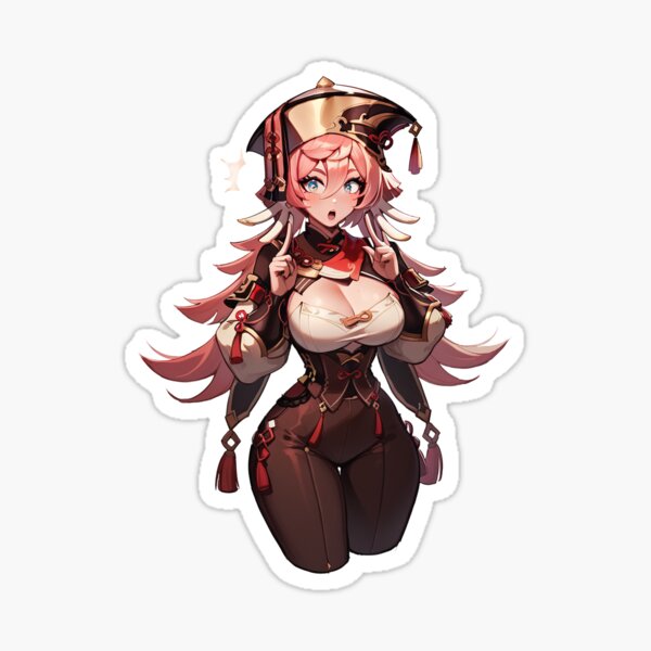 Item preview, Cute Beautiful Yanfei designed and sold by MadeByHaresShop.