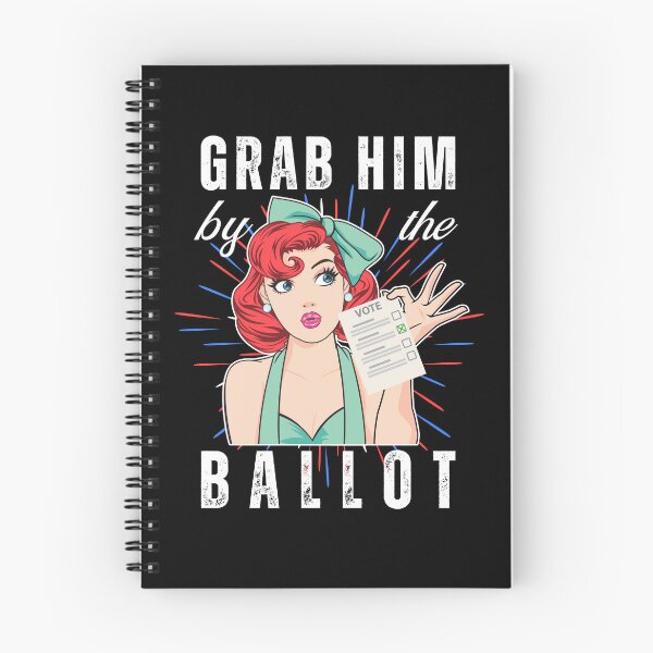Item preview, Grab him by the ballot Funny Kamala vote designed and sold by Lady-Frost.