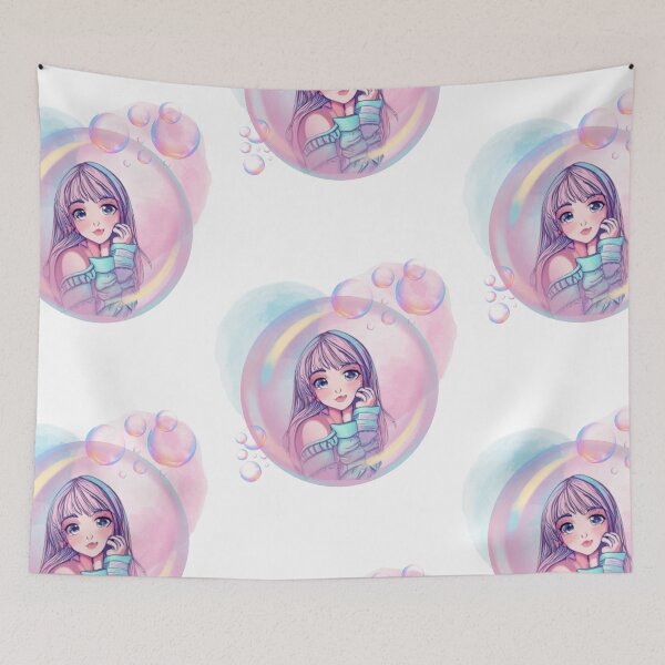 Item preview, Girl Inside A Bubble designed and sold by CreationBliss.
