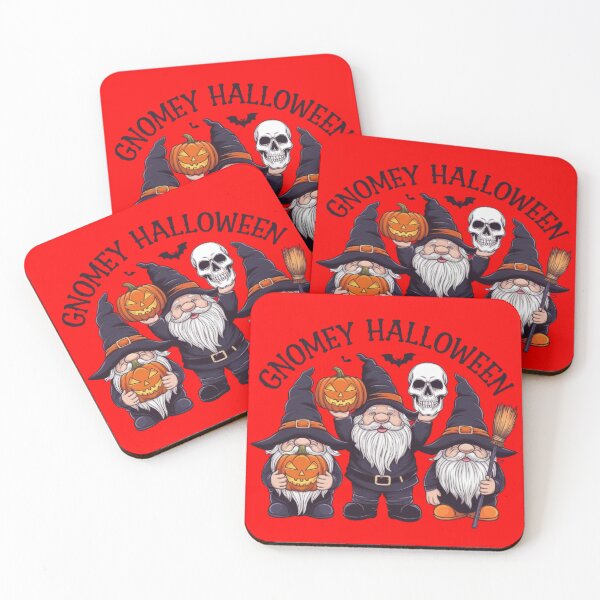 Item preview, three garden gnomes wearing witches hats designed and sold by 123ks.