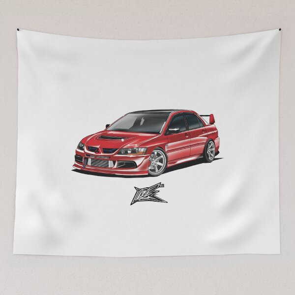 Item preview, mitsubishi evo9 red designed and sold by NaquashM.