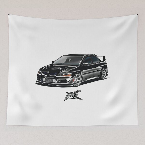 Item preview, mitsubishi evo9 black  designed and sold by NaquashM.