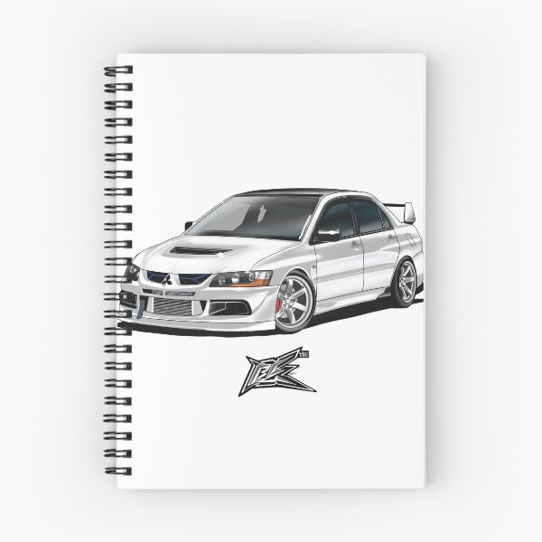 Item preview, mitsubishi evo9 white  designed and sold by NaquashM.