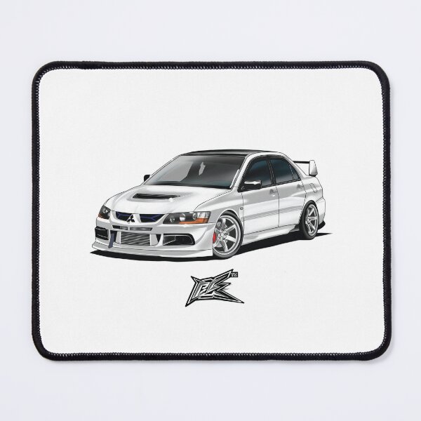 Item preview, mitsubishi evo9 white  designed and sold by NaquashM.