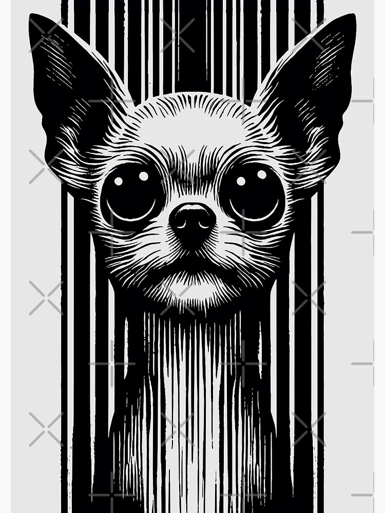 Thumbnail 3 of 3, Journal, Chihuahua Spooky & Gothic Aesthetic designed and sold by K9ish.