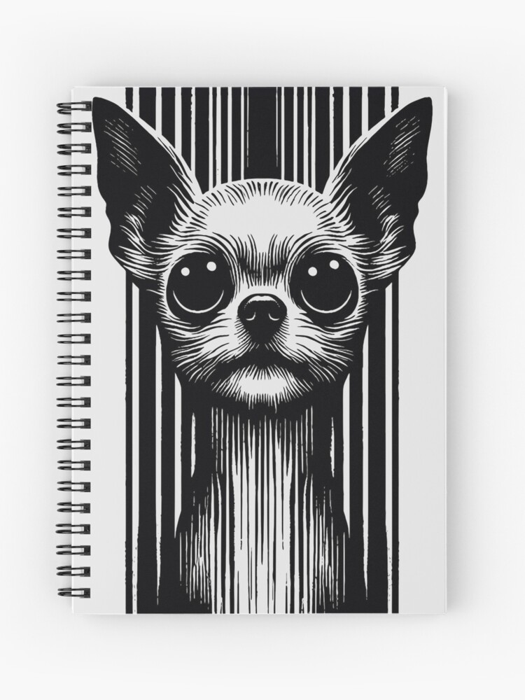Thumbnail 1 of 3, Journal, Chihuahua Spooky & Gothic Aesthetic designed and sold by K9ish.