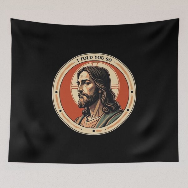 Item preview, JESUS I TOLD YOU SO MEME designed and sold by ProjectNoah.
