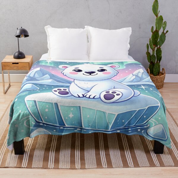 Item preview, Frosty Delight: The Cheerful Polar Bear designed and sold by AI-Only Creations.