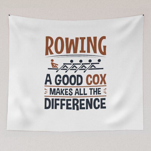 Item preview, Rowing a Good Cox Makes All the Difference Coxswain designed and sold by jaygo.