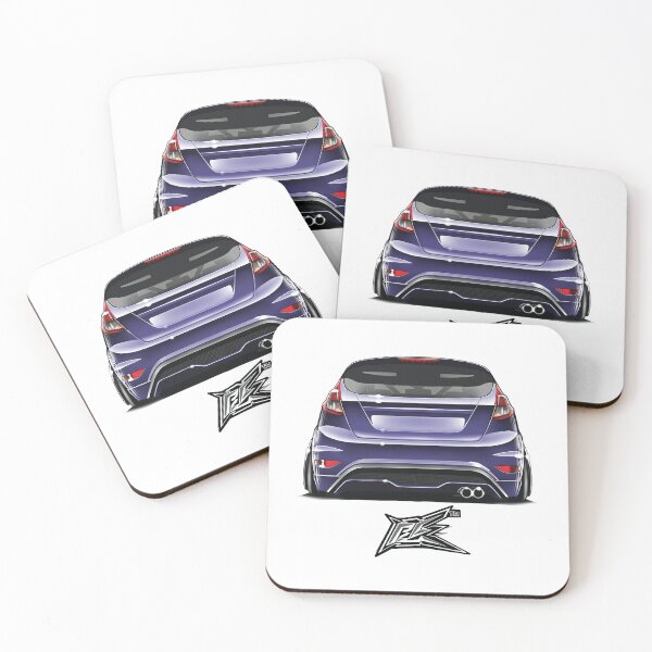 Item preview, ford fiesta st mk7 rear purple  designed and sold by NaquashM.