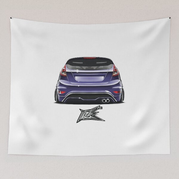 Item preview, ford fiesta st mk7 rear purple  designed and sold by NaquashM.