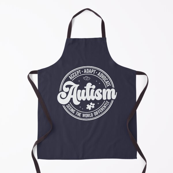 Item preview, Autism Accept Adapt Advocate - White designed and sold by TammySwarek.