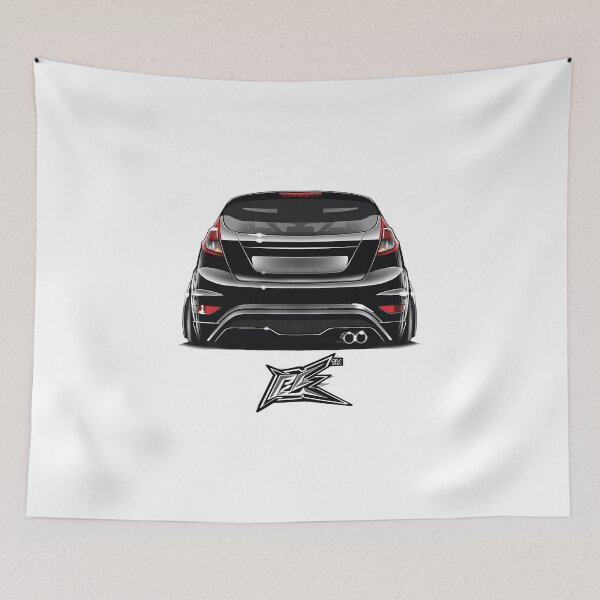 Item preview, ford fiesta st mk7 rear black  designed and sold by NaquashM.