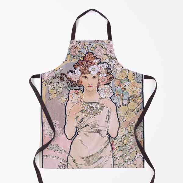 Item preview, Alphonse Mucha - The Flowers: Rose 1898 designed and sold by maniacfitness.