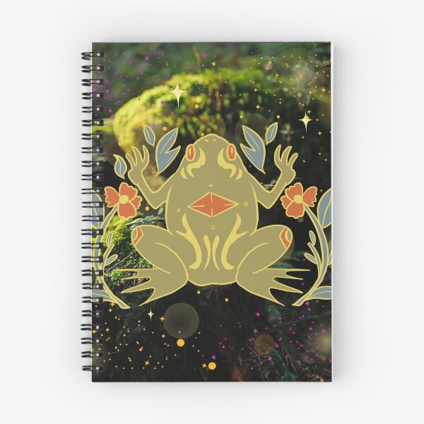 Item preview, Fairycore Fairy Frog Toad Flowers Mossy designed and sold by WildWoodlandWitch.