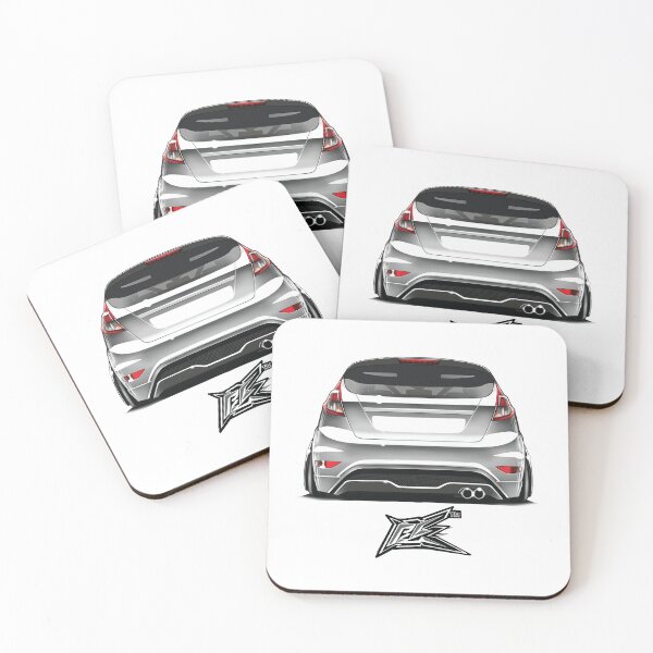 Item preview, ford fiesta st mk7 rear white  designed and sold by NaquashM.
