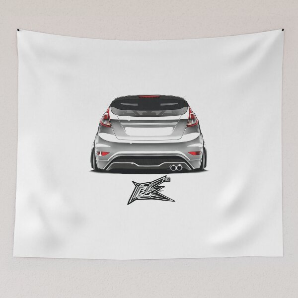 Item preview, ford fiesta st mk7 rear white  designed and sold by NaquashM.