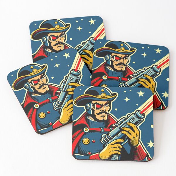 Item preview, Space Pirate Pop Art Style designed and sold by artofuniverse.
