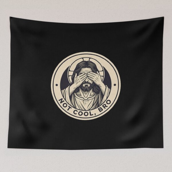 Item preview, JESUS NOT COOL BRO MEME designed and sold by ProjectNoah.