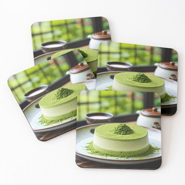 Item preview, Matcha Panna Cotta - A Harmony of Flavor and Elegance designed and sold by osirisglobal.